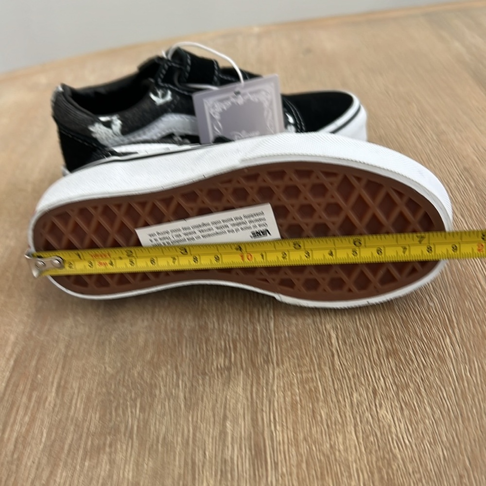 Vans Disney Old Skool Tennis Shoes Sneakera Velcro Black kid 11 1 - Picture 8 of 11